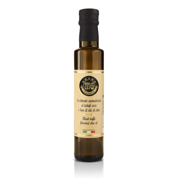 black truffle flavoured olive oil