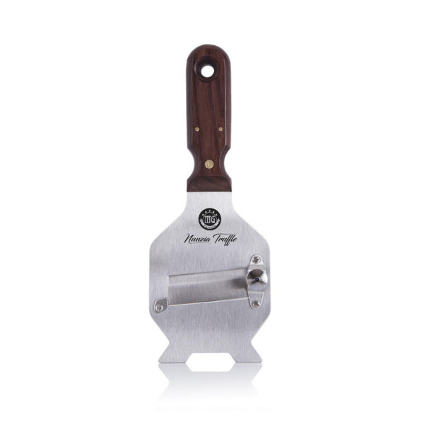 Truffle slicer with smooth blade